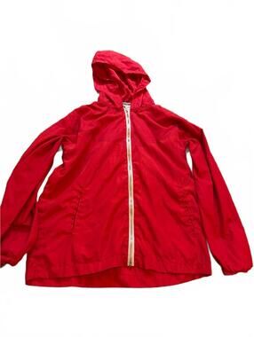 Sovereign Code Boys Red Hooded Windbreaker Jacket 18/20